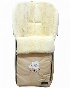 Спальный мешок в коляску №06 из серии Aurora, бежевый (Womar, 00-0013360 _1/1 бежевый)